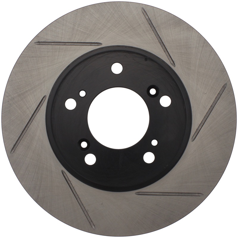 Honda CR-V Brake Rotors (2) - Front Left - Stoptech - Slotted Sport Rotors - Black - `97-`01 Honda CR-V Brake Rotors (2) - Front Left - Stoptech - Slotted Sport Rotors - Black - `97-`01