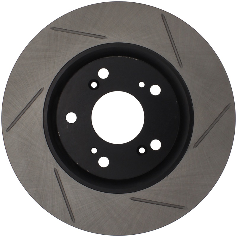 Acura ILX Brake Rotor (1) - Front Right - Stoptech - Slotted Sport Rotor - Black - `13-`15 Acura ILX Brake Rotor (1) - Front Right - Stoptech - Slotted Sport Rotor - Black - `13-`15