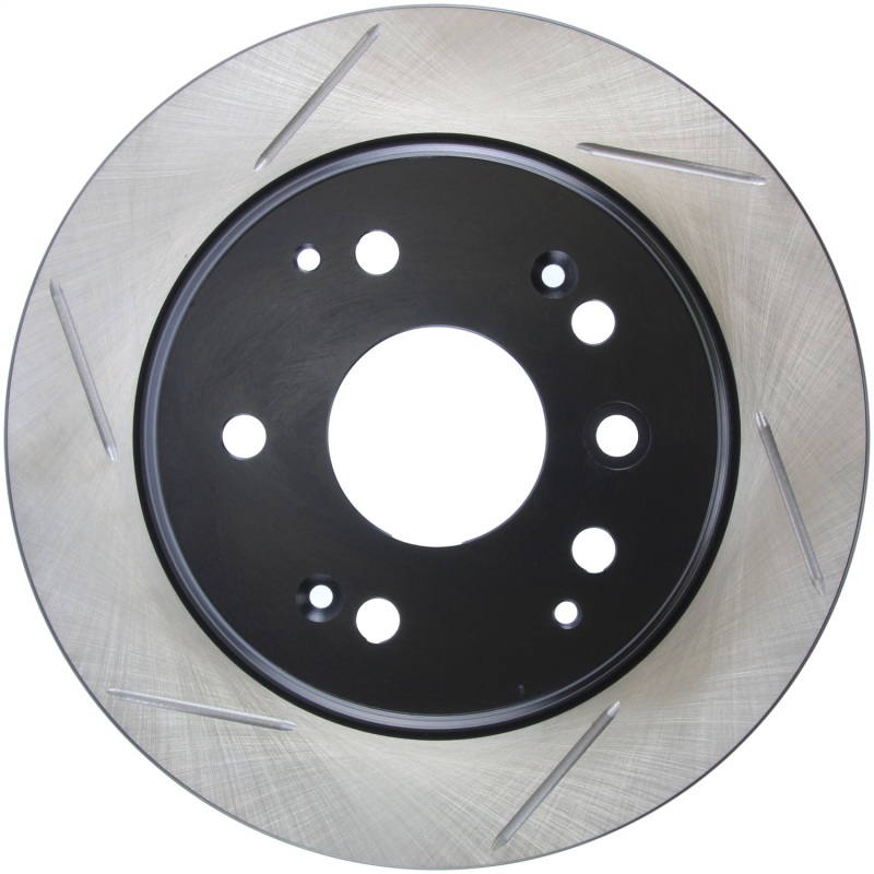 Honda Element Brake Rotor (1) - Rear Right - Stoptech - Slotted Sport - Black - `03-`11 Honda Element Brake Rotor (1) - Rear Right - Stoptech - Slotted Sport - Black - `03-`11