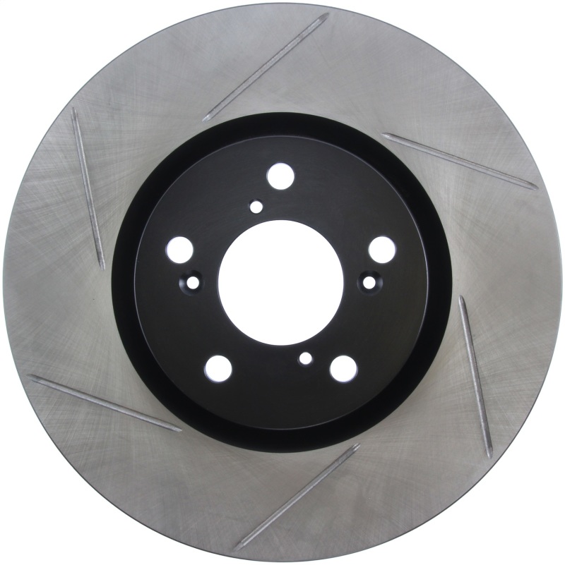 Honda Pilot Brake Rotor (1) - Front Right - Stoptech - Slotted - Black - `09-`15 Honda Pilot Brake Rotor (1) - Front Right - Stoptech - Slotted - Black - `09-`15