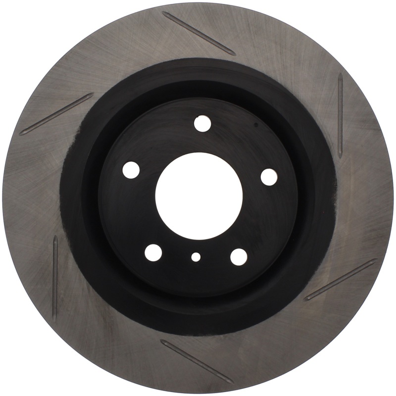 Infiniti QX50 Brake Rotor (1) - Front Right - Stoptech - Slotted Sport Rotors - Black - `14-`15 Infiniti QX50 Brake Rotor (1) - Front Right - Stoptech - Slotted Sport Rotors - Black - `14-`15