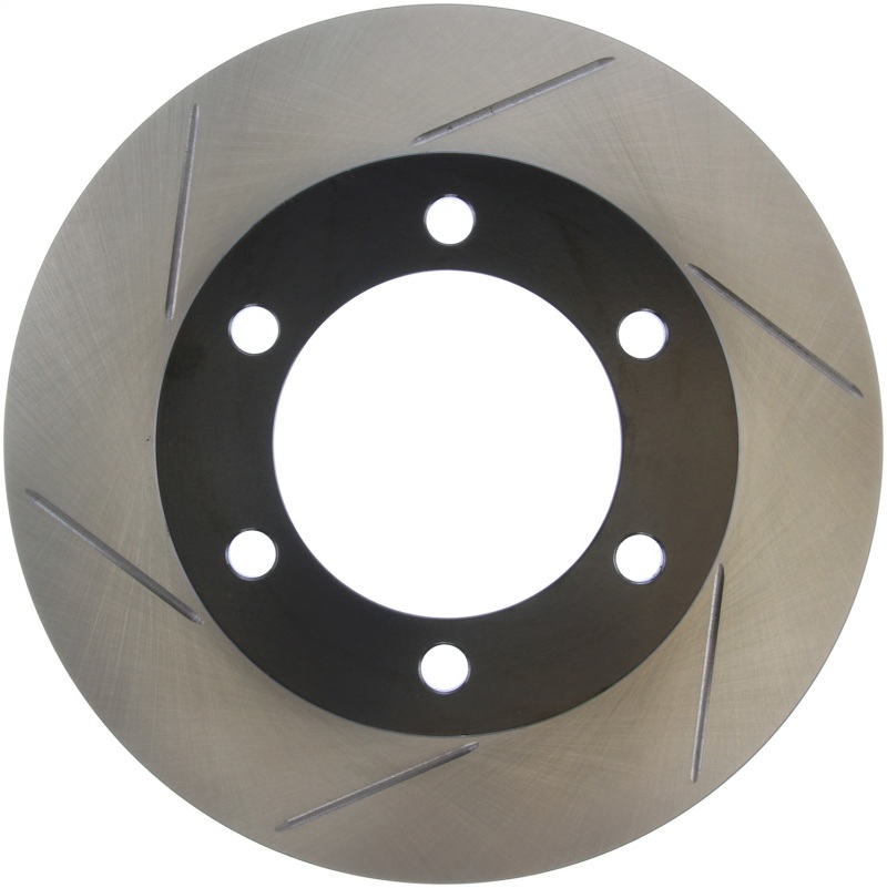 Toyota Tacoma Brake Rotor (1) - Front Right - Stoptech - SportStop Slotted - Black - `95-`04