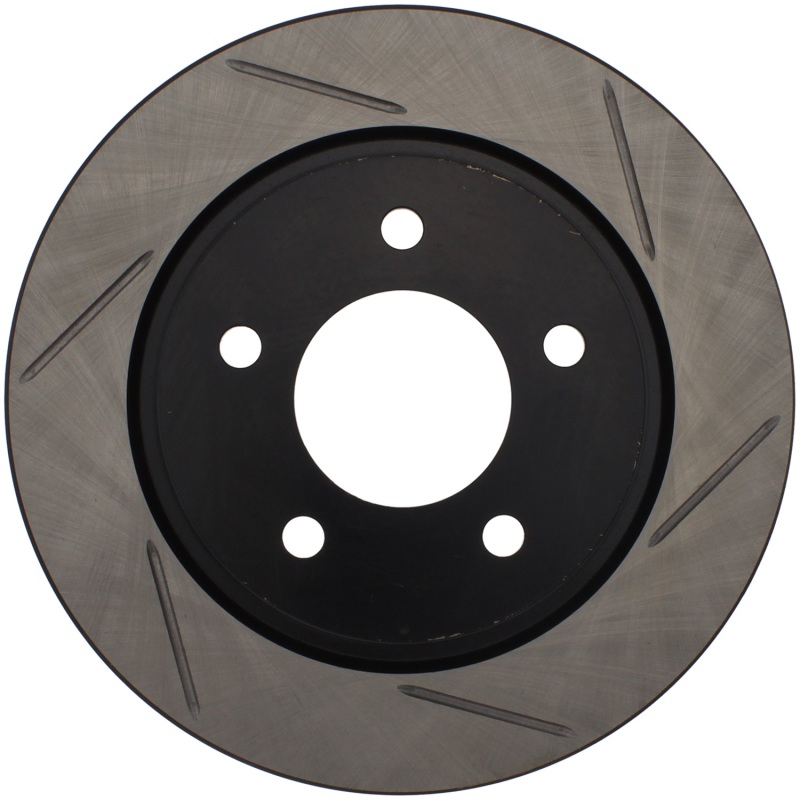 Mazda 3 Sport Brake Rotor (1) - Rear Left - Stoptech - Slotted Sport - Black - `12-`13 Mazda 3 Sport Brake Rotor (1) - Rear Left - Stoptech - Slotted Sport - Black - `12-`13