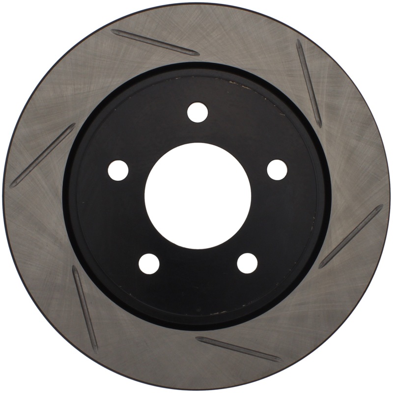 Mazda 3 Brake Rotor (1) - Rear Right - Stoptech - Slotted - Black - `04-`13 Mazda 3 Brake Rotor (1) - Rear Right - Stoptech - Slotted - Black - `04-`13