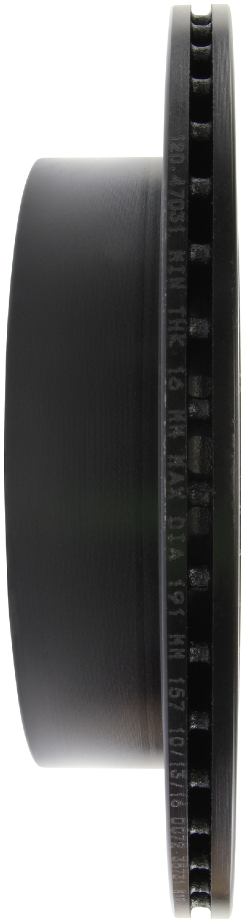 Toyota GR86 Brake Rotor (1) - Rear Left - Stoptech - Slotted Sport - Black - `17-`20