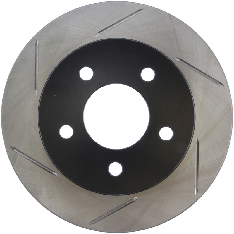 Ford Mustang Brake Rotor (1) - Rear Right - Stoptech - Slotted Sport - Black - `94-`02 Ford Mustang Brake Rotor (1) - Rear Right - Stoptech - Slotted Sport - Black - `94-`02
