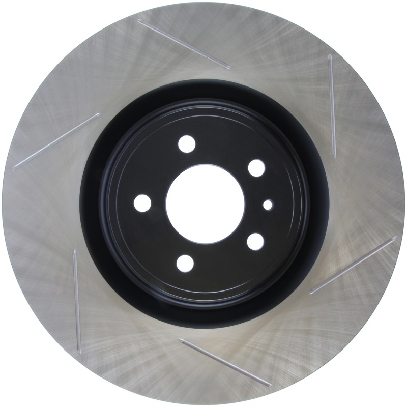 Ford Shelby GT500 Brake Rotor (1) - Front Left - Stoptech - Slotted Sport - Black - `13-`14 Ford Shelby GT500 Brake Rotor (1) - Front Left - Stoptech - Slotted Sport - Black - `13-`14