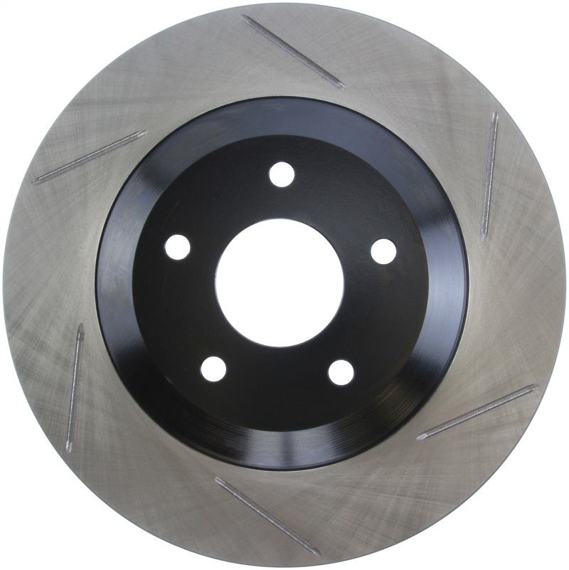 Cadillac XLR Brake Rotor (1) - Front Left - Stoptech - Slotted Sport - Black - `04-`09 Cadillac XLR Brake Rotor (1) - Front Left - Stoptech - Slotted Sport - Black - `04-`09