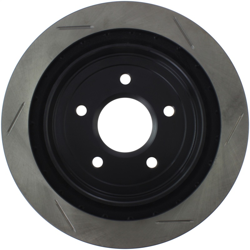 Cadillac XLR Brake Rotor(1) - Rear Right - Stoptech - Slotted - Black - `04-`09