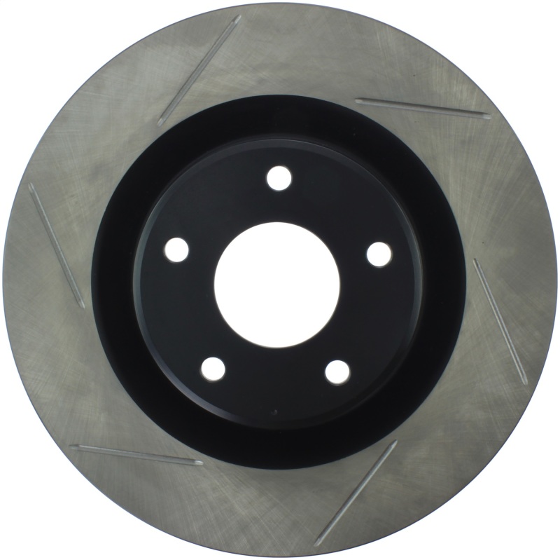 Cadillac XLR Brake Rotor (1) - Front Right - Stoptech - Slotted Sport - Black - `05-`07 Cadillac XLR Brake Rotor (1) - Front Right - Stoptech - Slotted Sport - Black - `05-`07