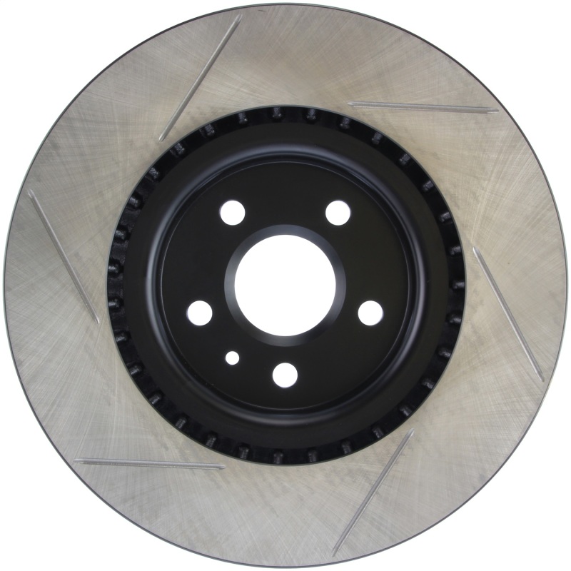 Buick Regal Brake Rotor(1) - Front Left - Stoptech - Slotted Sport Rotor - Black - `12-`13