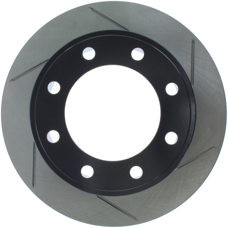 Ford F-250 Super Duty Brake Rotor (1) - Rear Left - Stoptech - Slotted Sport - Black - `05-`13 Ford F-250 Super Duty Brake Rotor (1) - Rear Left - Stoptech - Slotted Sport - Black - `05-`13