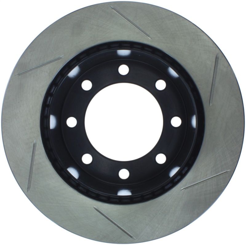 Ford F-250 Super Duty Brake Rotor (1) - Rear Right - Stoptech - Slotted Sport - Black - `05-`13