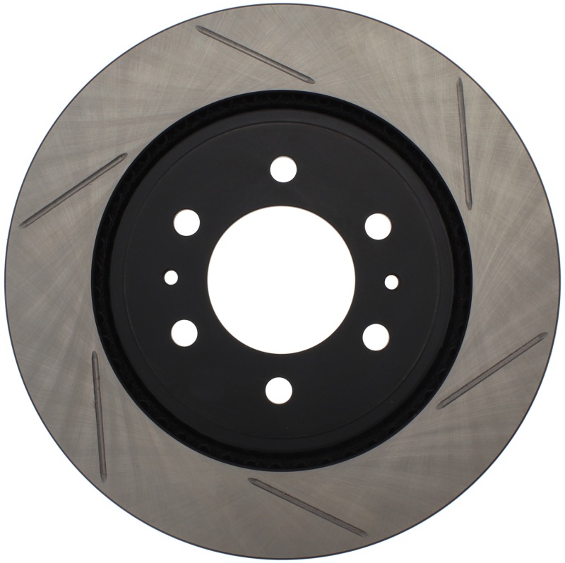 Lincoln Navigator Brake Rotor (1) - Front Right - Stoptech - Slotted Sport - Black - `07-`20 Lincoln Navigator Brake Rotor (1) - Front Right - Stoptech - Slotted Sport - Black - `07-`20