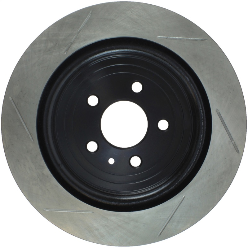 Ford Explorer Brake Rotor (1) - Rear Left - Stoptech - Slotted Sport Rotors - Black - `13-`19