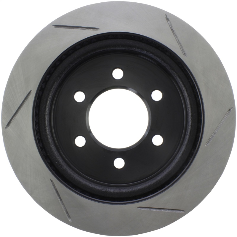 Lincoln Navigator Brake Rotor (1) - Rear Right - Stoptech - Sport Slotted - Black - `18-`20