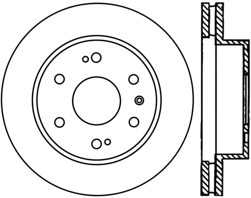Cadillac XTS Brake Rotor (1) - Front Right - Stoptech - Slotted Cryo - Black - `13-`19 Cadillac XTS Brake Rotor (1) - Front Right - Stoptech - Slotted Cryo - Black - `13-`19