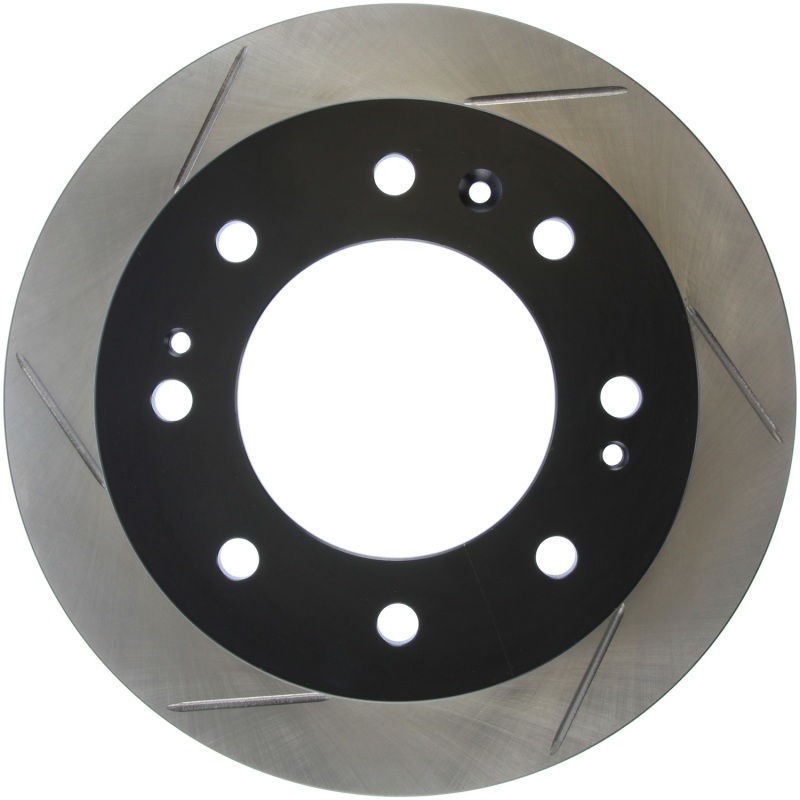 GMC Sierra 3500 HD Brake Rotor (1) - Front Right - Stoptech - Slotted Sport - Black - `11-`20 GMC Sierra 3500 HD Brake Rotor (1) - Front Right - Stoptech - Slotted Sport - Black - `11-`20