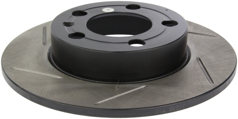 Volkswagen Clasico Brake Rotor (1) - Rear Right - Stoptech - Slot/Drill Rotor - Black - `11-`15