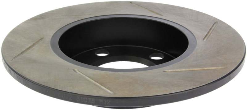 Volkswagen Clasico Brake Rotor (1) - Rear Right - Stoptech - Slot/Drill Rotor - Black - `11-`15