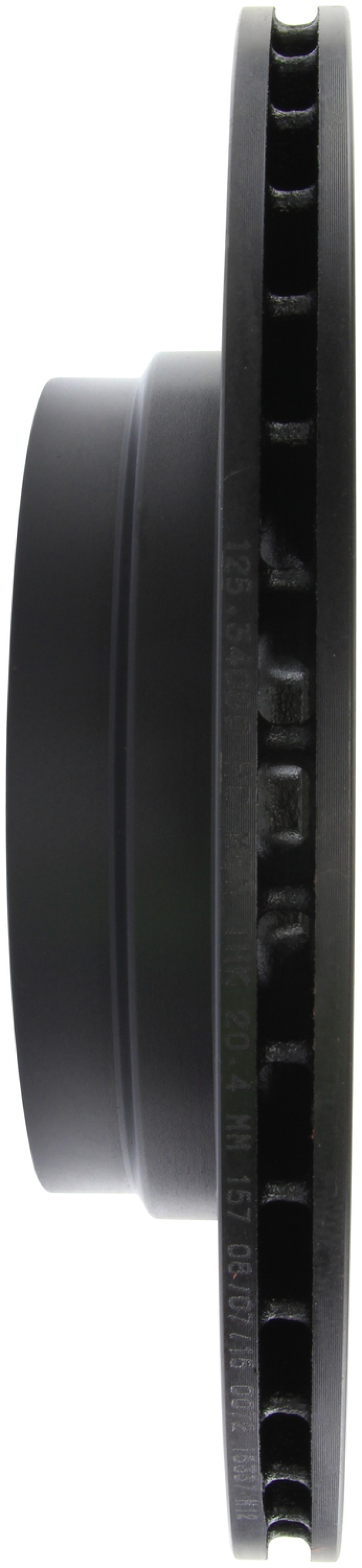 BMW 3 Series Brake Rotor (1) - Rear Right - Stoptech - Slotted & Drilled - Black - 2006