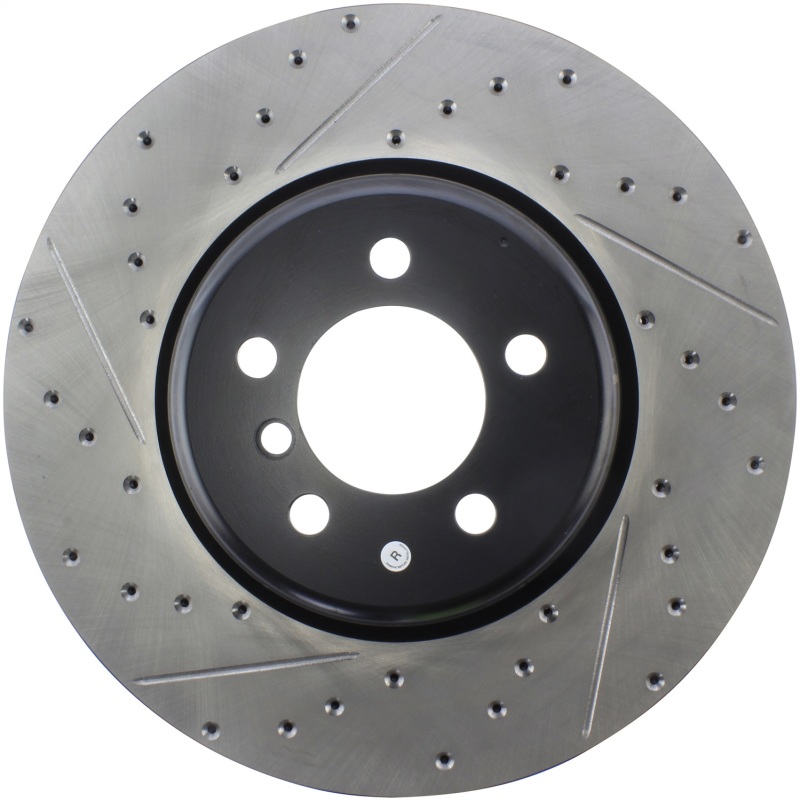 BMW 3 Series Brake Rotor (1) - Rear Right - Stoptech - Drilled & Slotted Sport Rotor - `14-`16 BMW 3 Series Brake Rotor (1) - Rear Right - Stoptech - Drilled & Slotted Sport Rotor - `14-`16