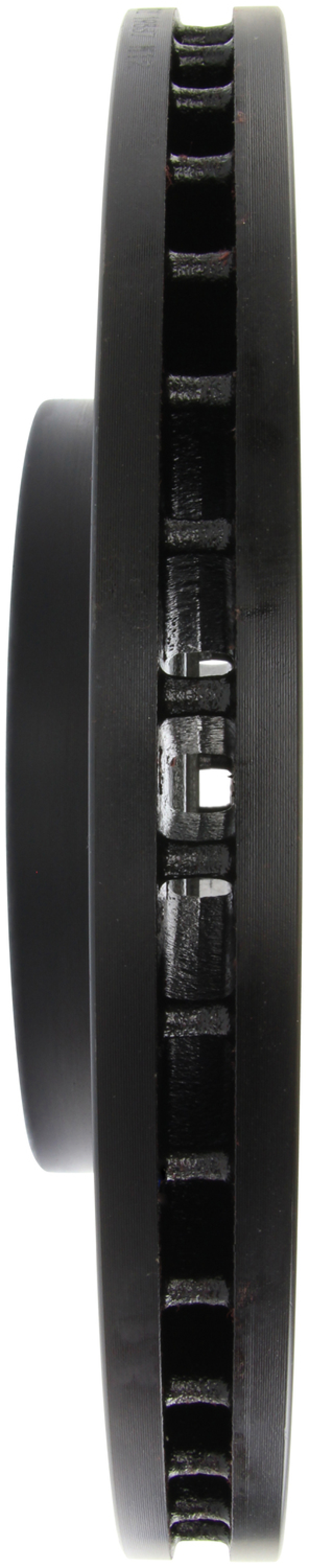 Honda Accord Brake Rotor (1) - Front Right - Stoptech - Drilled & Slotted - Black - `03-`12