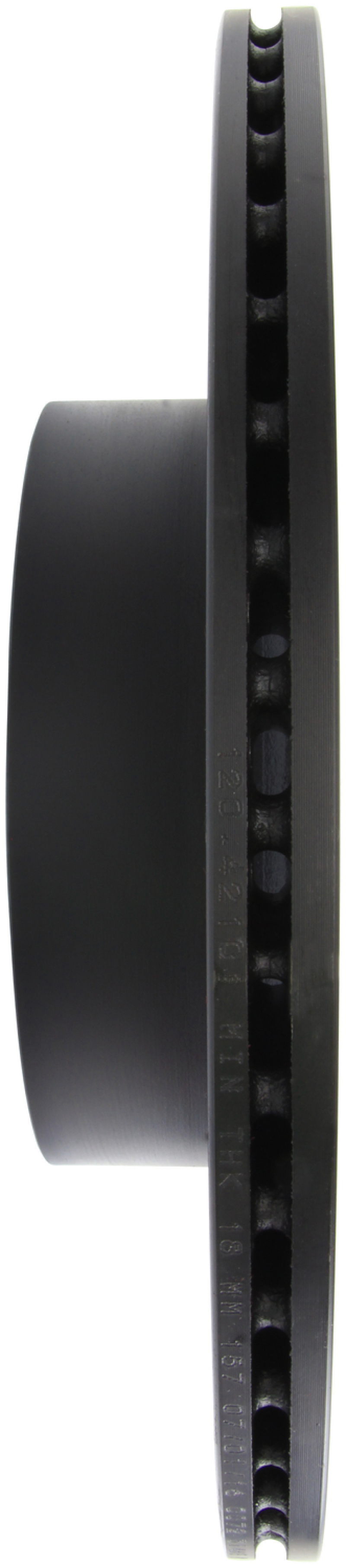 Infiniti G37 Brake Rotor (1) - Rear Left - Stoptech - Slotted & Drilled - Black - `08-`13