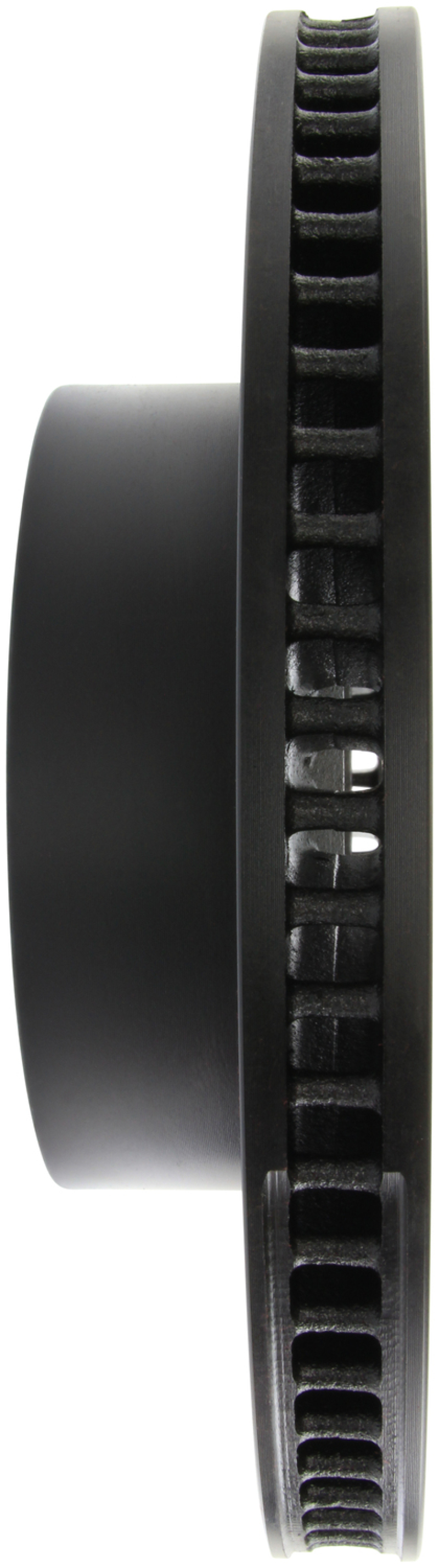 Toyota Sequoia Brake Rotor (1) - Front Left - Stoptech - Sport Drilled & Slotted, High Carbon - Black E-Coated - `08-`09