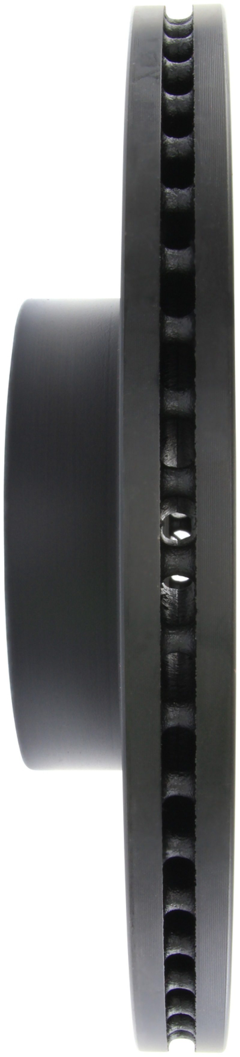 Toyota GR86 Brake Rotor (1) - Front Left - Stoptech - Slotted & Drilled - Black - `17-`20