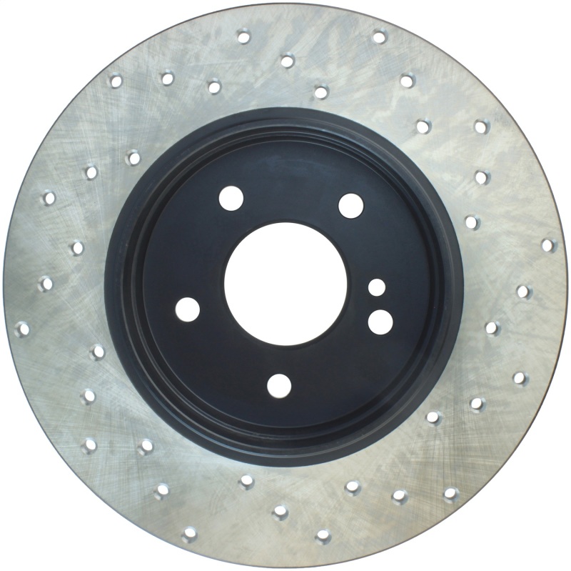 Mercedes-Benz SLK350 Brake Rotors (1) - Rear Right - Stoptech - Drilled Sport Rotor - Black - `05-`11
