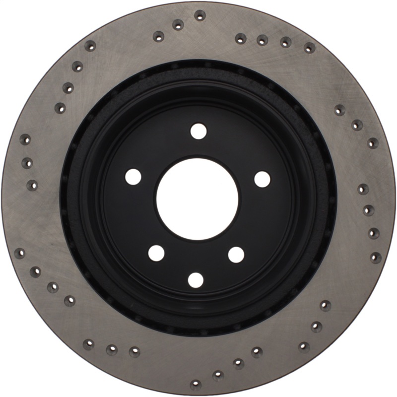Nissan Maxima Brake Rotor (1) - Rear Left - Stoptech - Sport Cryo Drilled - `09-`17