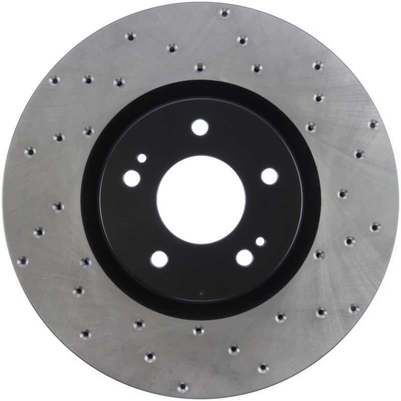 Mitsubishi Lancer Brake Rotor (1) - Front Left - Stoptech - Drilled Sport Rotors - `03-`06