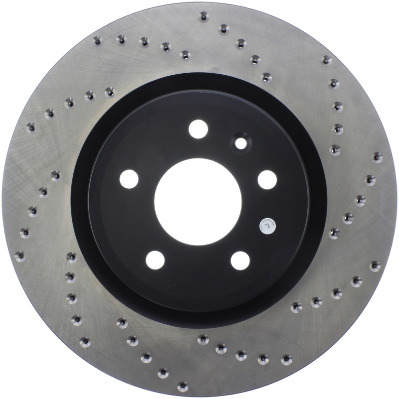 Ford Taurus Brake Rotor (1) - Front Left - Stoptech - Drilled Sport Rotor - Black - `11-`19 Ford Taurus Brake Rotor (1) - Front Left - Stoptech - Drilled Sport Rotor - Black - `11-`19