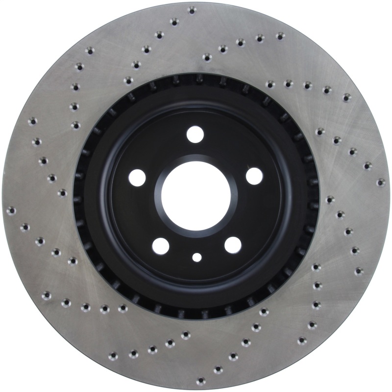 Chevrolet SS Brake Rotor(1) - Front Left - Stoptech - Drilled Sport - Black - `14-`17 Chevrolet SS Brake Rotor(1) - Front Left - Stoptech - Drilled Sport - Black - `14-`17