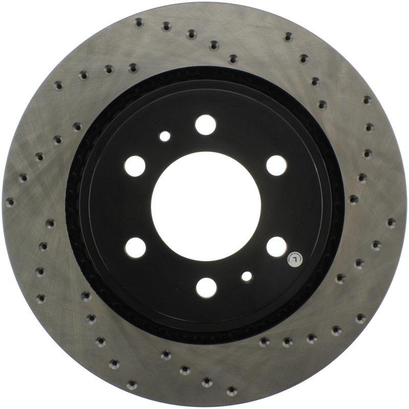 Ford Expedition Brake Rotors (1) - Front Left - Stoptech - Drilled Sport - Black - `07-`20 Ford Expedition Brake Rotors (1) - Front Left - Stoptech - Drilled Sport - Black - `07-`20