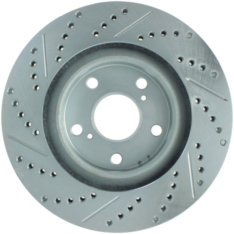 Toyota Camry Brake Rotor (1) - Front Left - Stoptech - Select Sport Drilled & Slotted - `07-`17