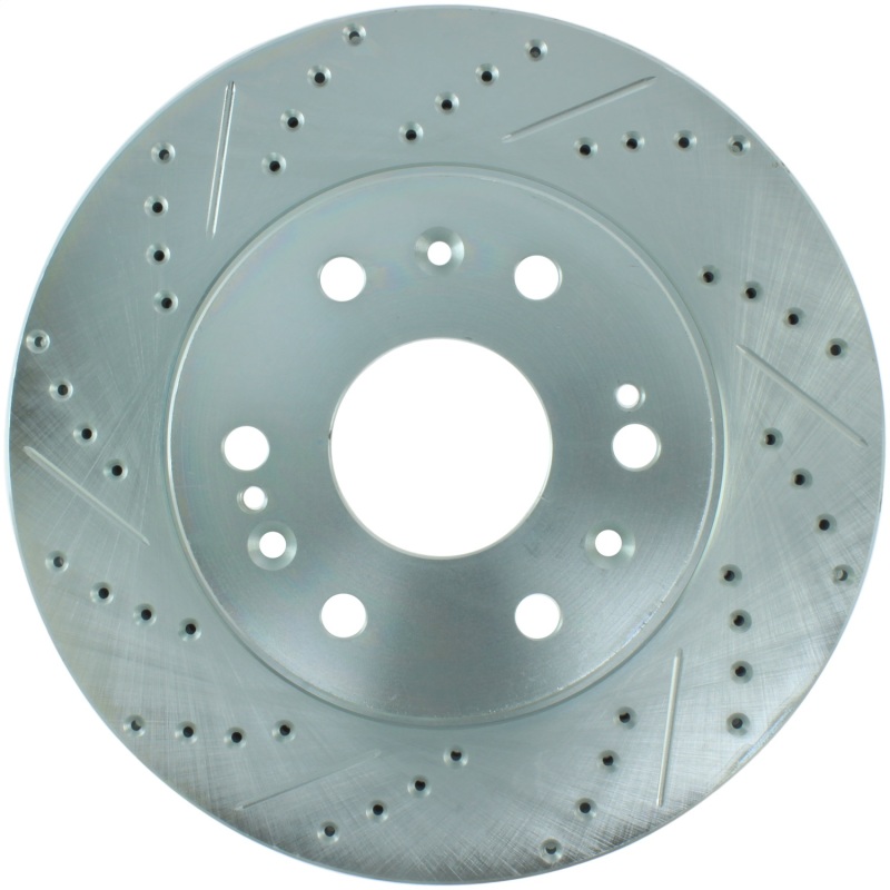 GMC Sierra Brake Rotor (1) - Front Right - Stoptech - Select Sport, Drilled & Slotted - Zinc Coated - `07-`14 GMC Sierra Brake Rotor (1) - Front Right - Stoptech - Select Sport, Drilled & Slotted - Zinc Coated - `07-`14