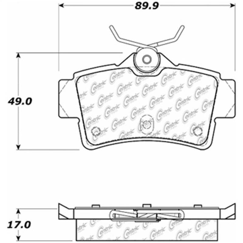 Ford Mustang Brake Pads - Stoptech - Street Touring - `94-`04