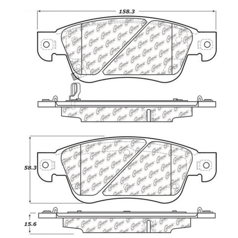 Infiniti G37 Brake Pads - Front - Stoptech - Street Touring - `08-`13