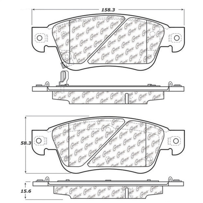 Infiniti G37 Brake Pads - Front - Stoptech - Street Touring - `08-`13 Infiniti G37 Brake Pads - Front - Stoptech - Street Touring - `08-`13