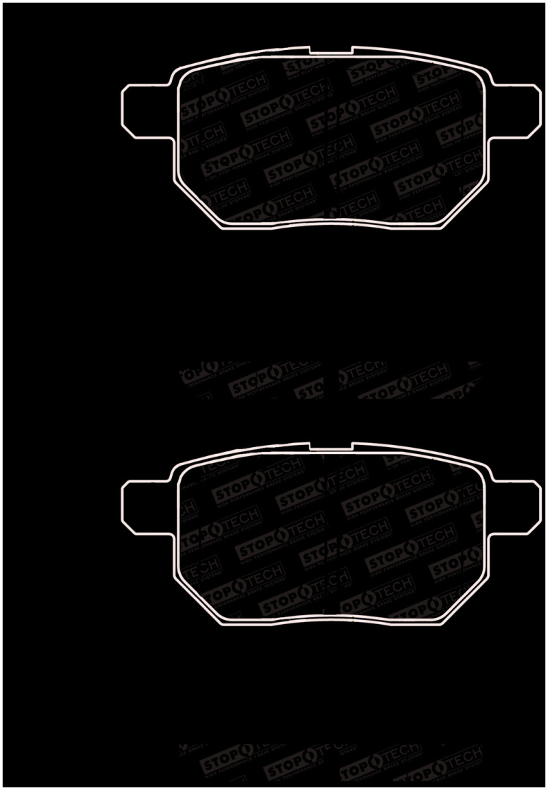 Scion xB Brake Pads - Rear - Stoptech - Street - `08-`15