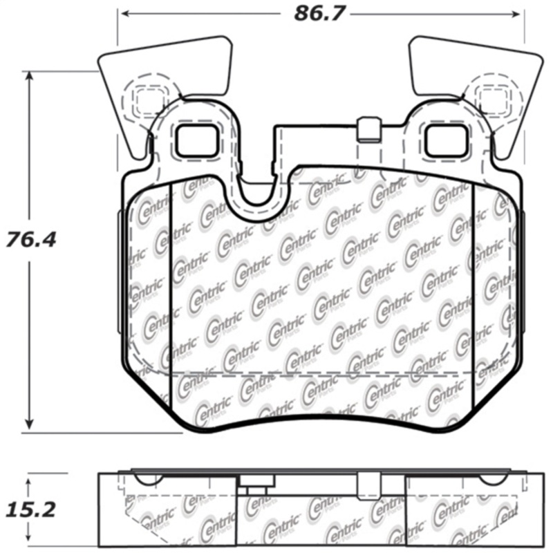 BMW 3 Series Brake Pads - Rear - Stoptech - StopTech Street Touring - 2013 BMW 3 Series Brake Pads - Rear - Stoptech - StopTech Street Touring - 2013