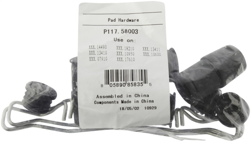 Audi A3 Quattro Brake Pads - Rear - Stoptech - Sport Performance - `15-`20