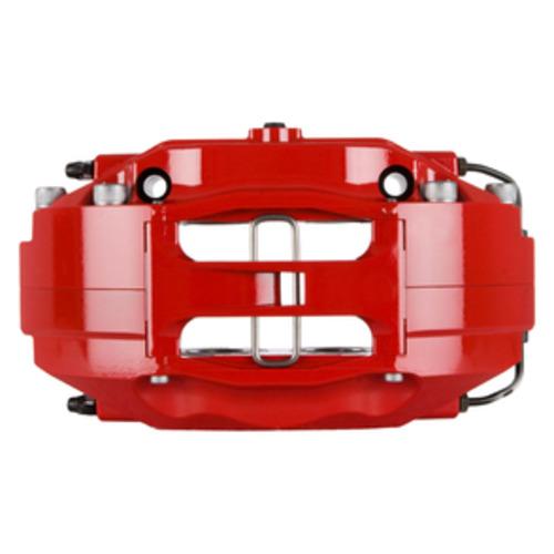 Volkswagen Golf Big Brake Kit - Front - Stoptech - ST-40 Caliper Slotted 328x28 Rotor - Red - 2011