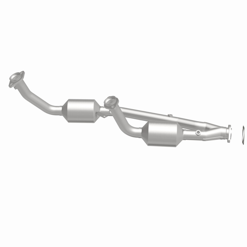 Mercedes-Benz C Class Brake Rotors (2) - Rear - Stoptech - C-Tek Silver Slotted/Drilled Rotors + Centric Premium Pads - Silver - `99-`05