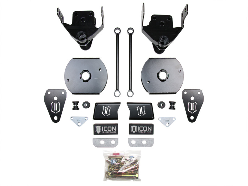 Ford Mustang Brake Kit - Front + Rear - Stoptech - Slotted Rotors + Street Pads - Black E-Coated - `11-`14