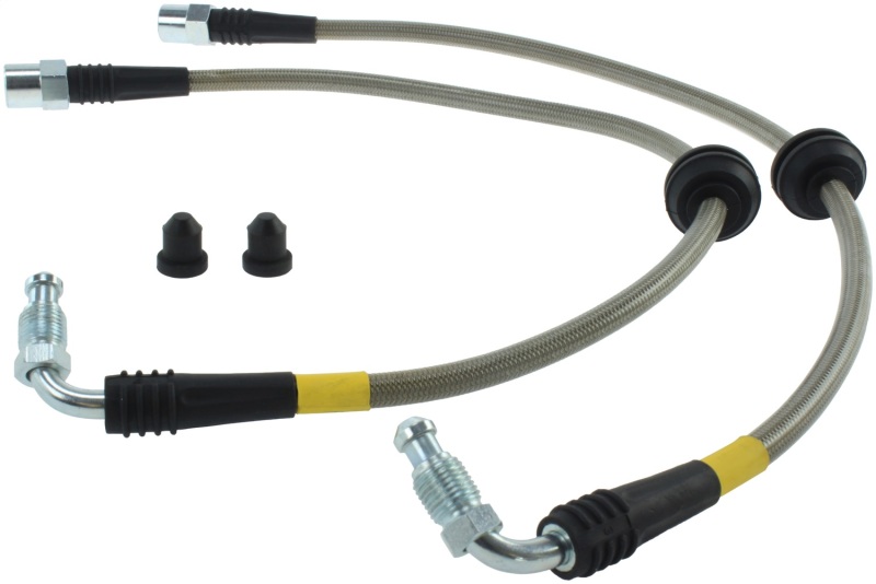 Audi RS6 Brake Line Kit - Front - Stoptech - Stainless Steel Braided - 2004