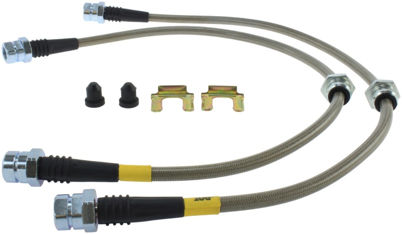 Volkswagen R32 Brake Line Kit - Front - Stoptech - Stainless Steel Braided, DOT Compliant - 2008