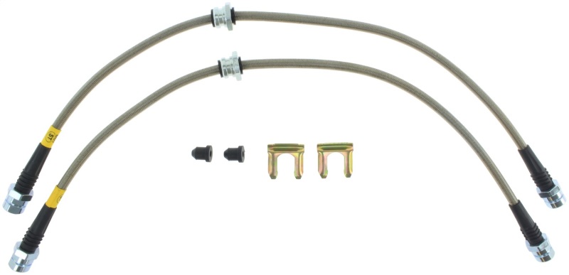 Volkswagen R32 Brake Line Kit - Front - Stoptech - Stainless Steel Braided, DOT Compliant - 2008